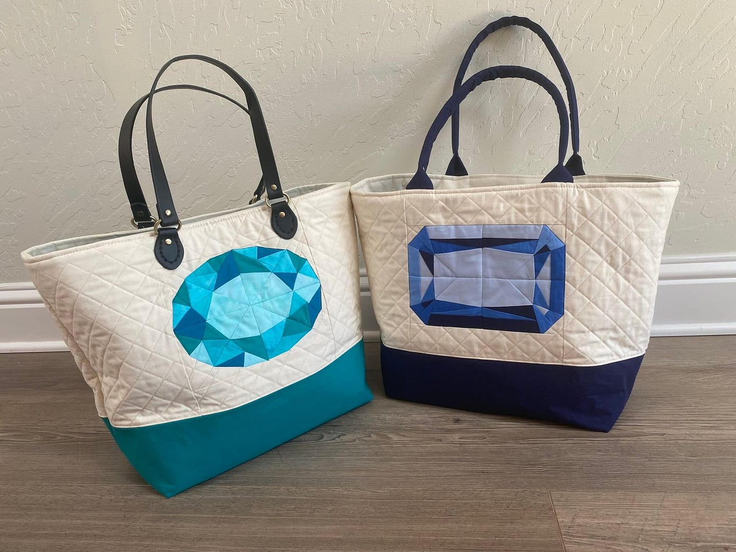 Quilted Gem bags