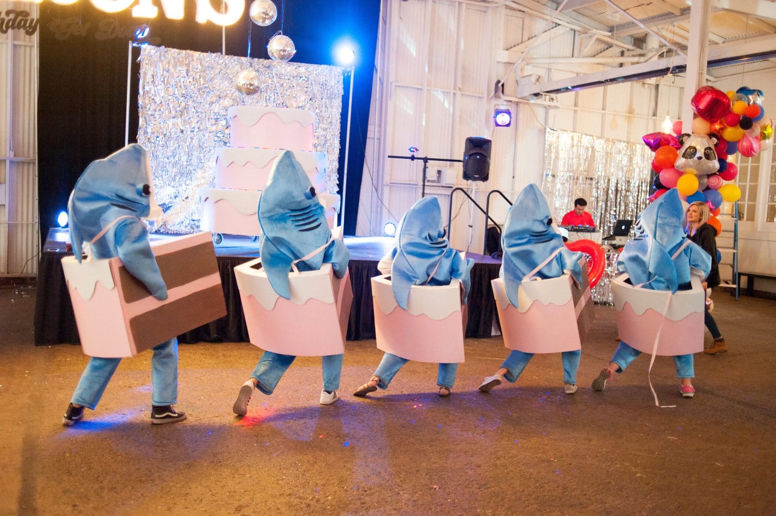 Sharks in Cake Slices